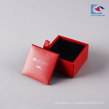 Картонная упаковка ювелирных изделий коробки с пеной для кольцо ожерелье браслет